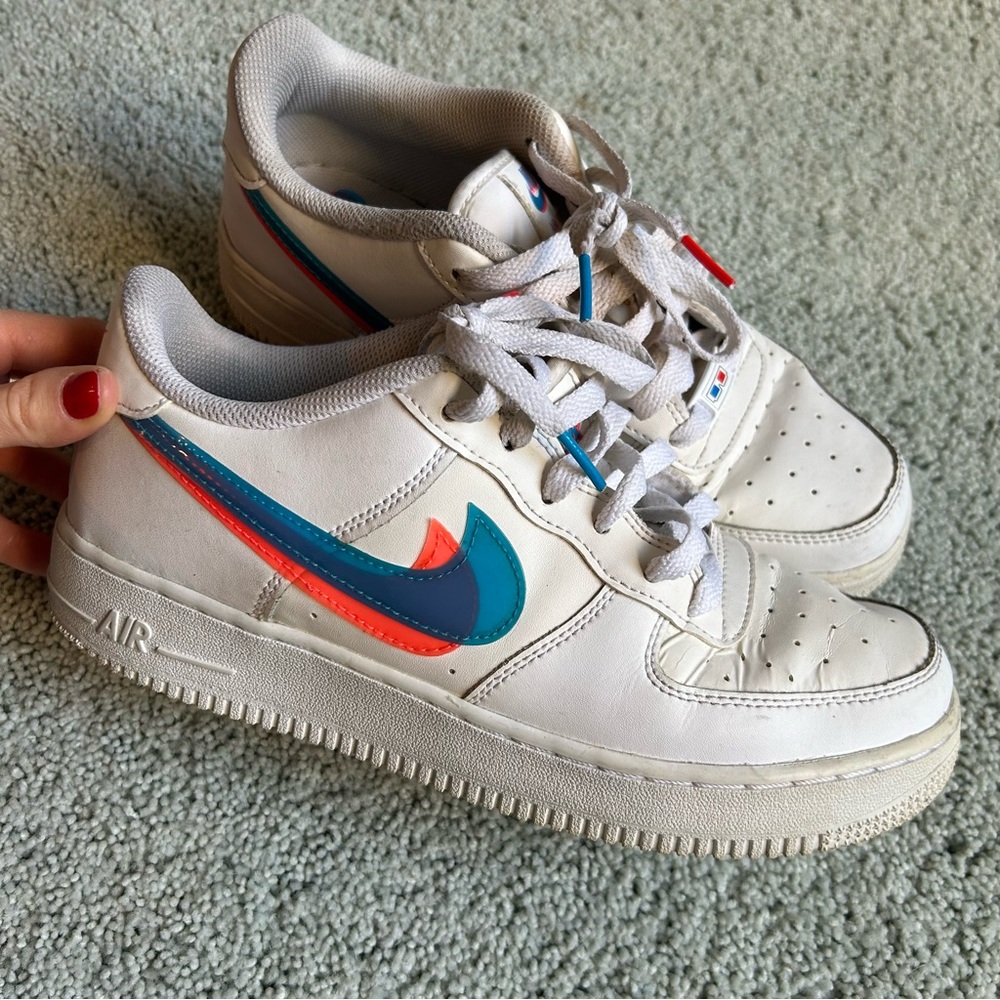 NIKE Air Force 1 LV8 KSA GS '3D Glasses' 2019 - Picture 5 of 13